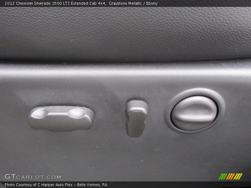Graystone Metallic / Ebony 2012 Chevrolet Silverado 1500 LTZ Extended Cab 4x4