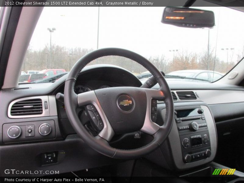 Graystone Metallic / Ebony 2012 Chevrolet Silverado 1500 LTZ Extended Cab 4x4