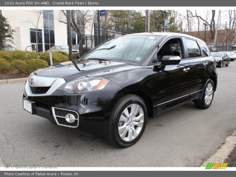 Crystal Black Pearl / Ebony 2010 Acura RDX SH-AWD