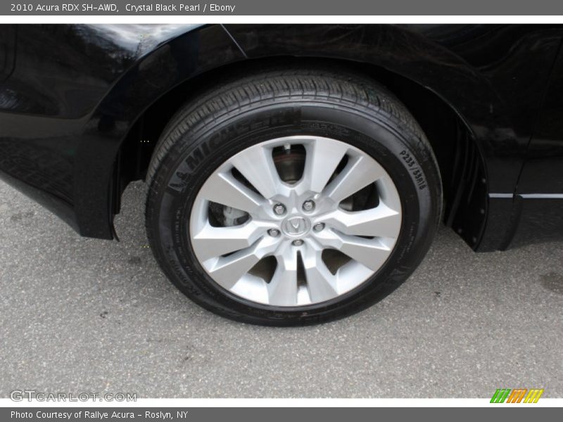 Crystal Black Pearl / Ebony 2010 Acura RDX SH-AWD