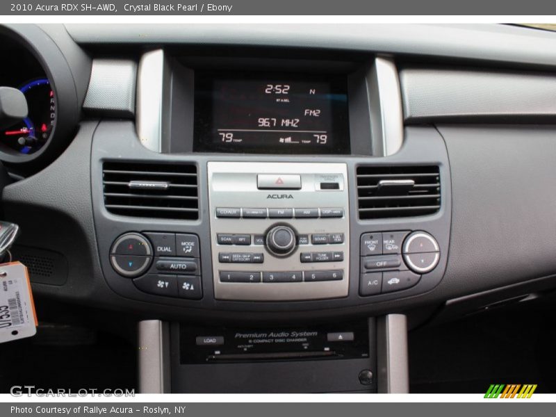 Crystal Black Pearl / Ebony 2010 Acura RDX SH-AWD