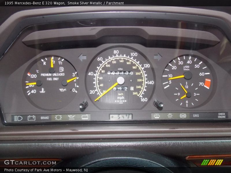  1995 E 320 Wagon 320 Wagon Gauges