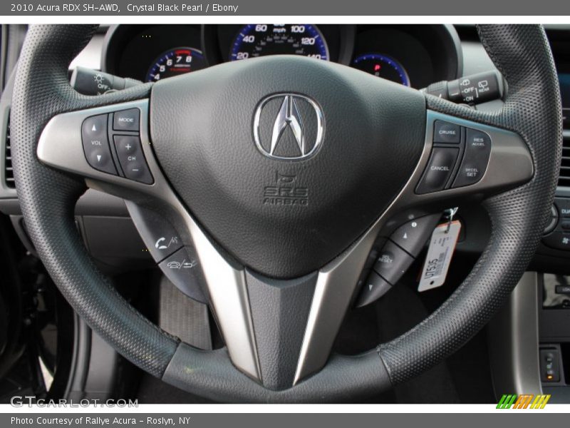 Crystal Black Pearl / Ebony 2010 Acura RDX SH-AWD