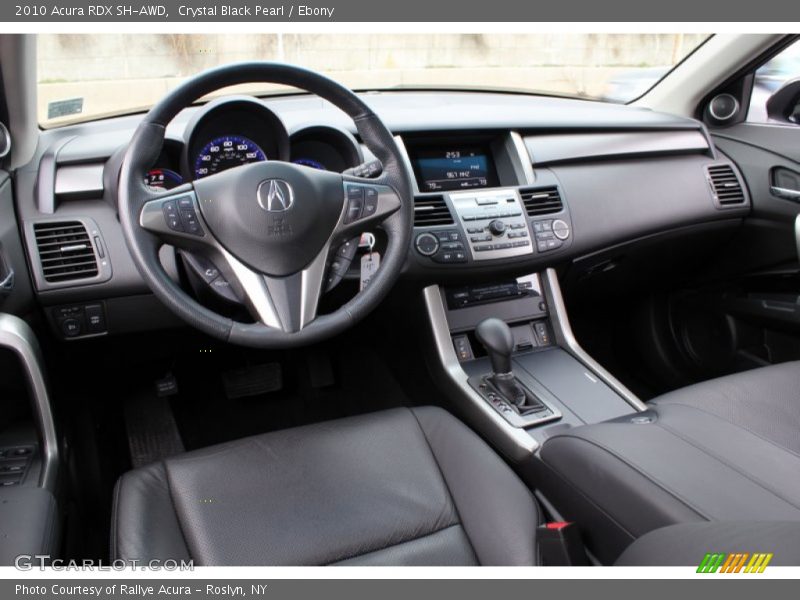 Crystal Black Pearl / Ebony 2010 Acura RDX SH-AWD