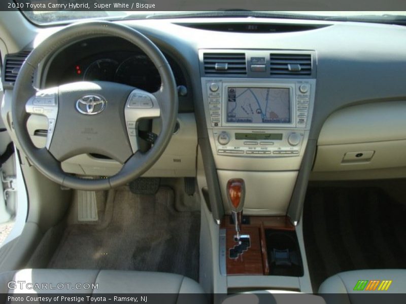 Super White / Bisque 2010 Toyota Camry Hybrid