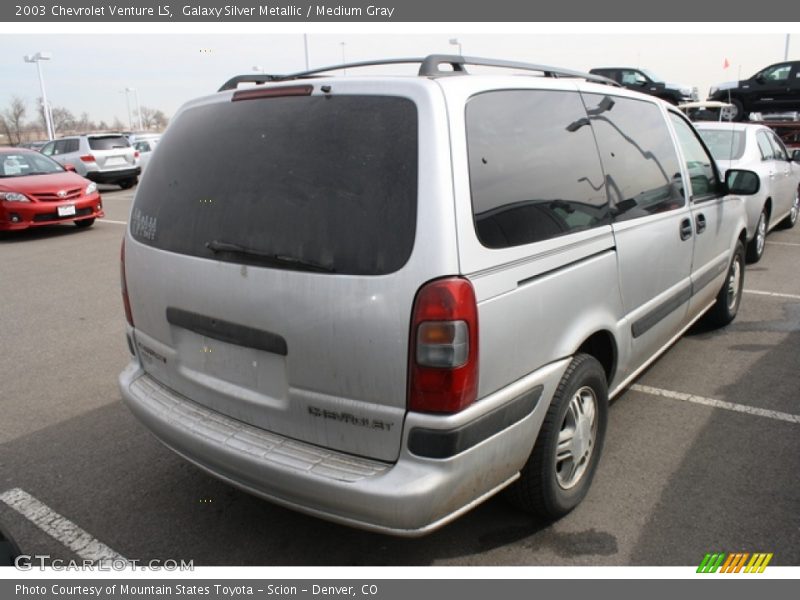 Galaxy Silver Metallic / Medium Gray 2003 Chevrolet Venture LS