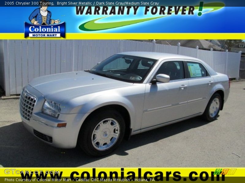 Bright Silver Metallic / Dark Slate Gray/Medium Slate Gray 2005 Chrysler 300 Touring