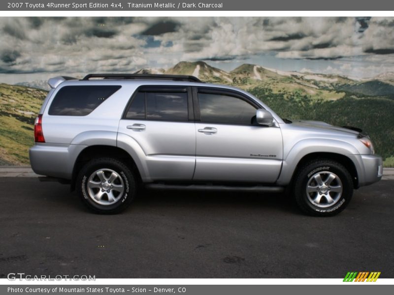 Titanium Metallic / Dark Charcoal 2007 Toyota 4Runner Sport Edition 4x4