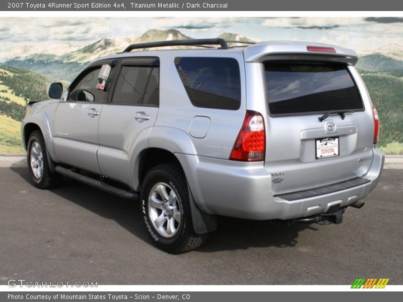 Titanium Metallic / Dark Charcoal 2007 Toyota 4Runner Sport Edition 4x4