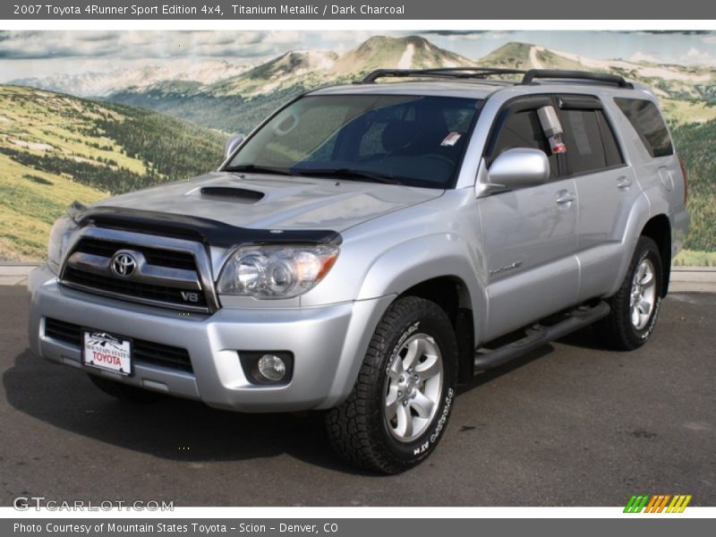 Titanium Metallic / Dark Charcoal 2007 Toyota 4Runner Sport Edition 4x4