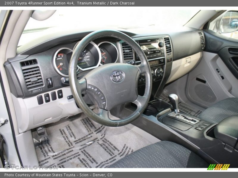 Titanium Metallic / Dark Charcoal 2007 Toyota 4Runner Sport Edition 4x4