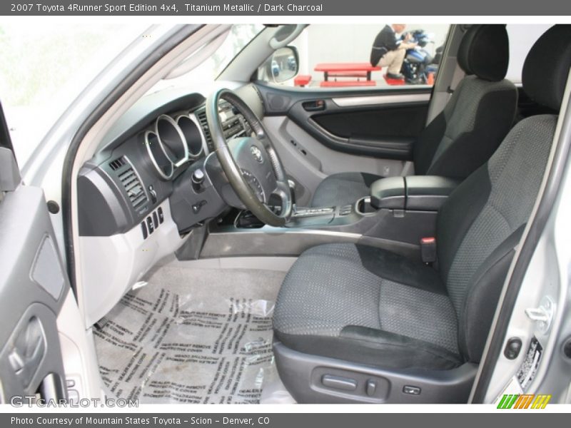 Titanium Metallic / Dark Charcoal 2007 Toyota 4Runner Sport Edition 4x4