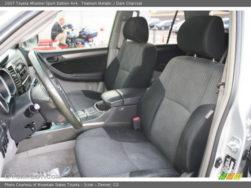 Titanium Metallic / Dark Charcoal 2007 Toyota 4Runner Sport Edition 4x4