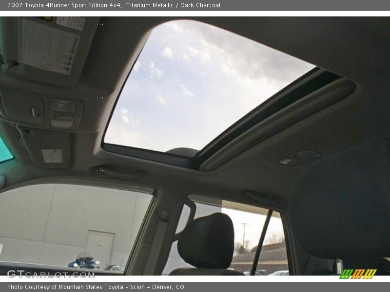 Titanium Metallic / Dark Charcoal 2007 Toyota 4Runner Sport Edition 4x4