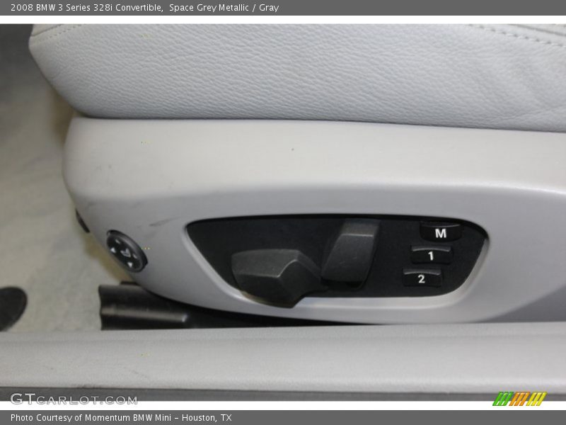 Space Grey Metallic / Gray 2008 BMW 3 Series 328i Convertible