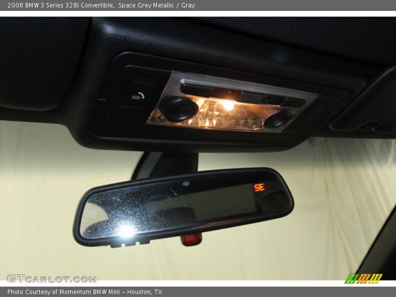 Space Grey Metallic / Gray 2008 BMW 3 Series 328i Convertible