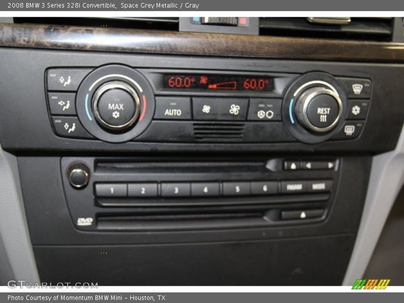 Controls of 2008 3 Series 328i Convertible