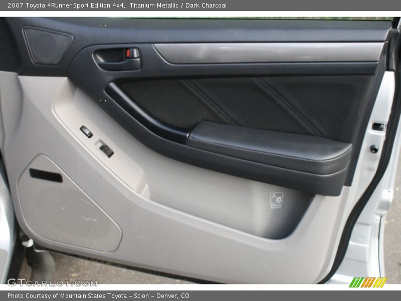 Titanium Metallic / Dark Charcoal 2007 Toyota 4Runner Sport Edition 4x4