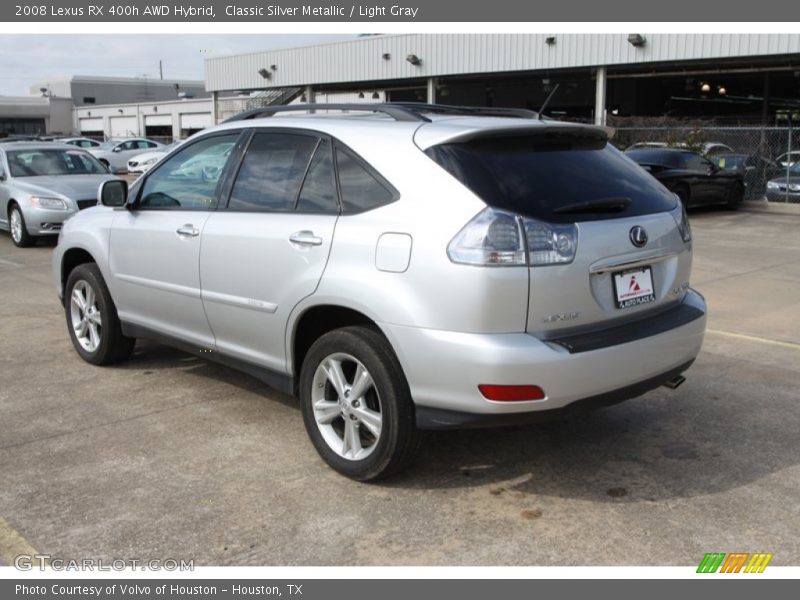 Classic Silver Metallic / Light Gray 2008 Lexus RX 400h AWD Hybrid