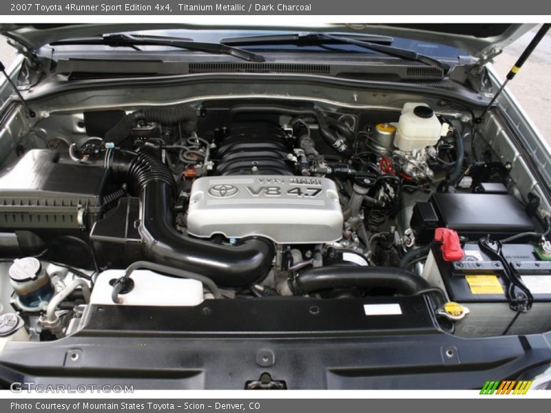 Titanium Metallic / Dark Charcoal 2007 Toyota 4Runner Sport Edition 4x4
