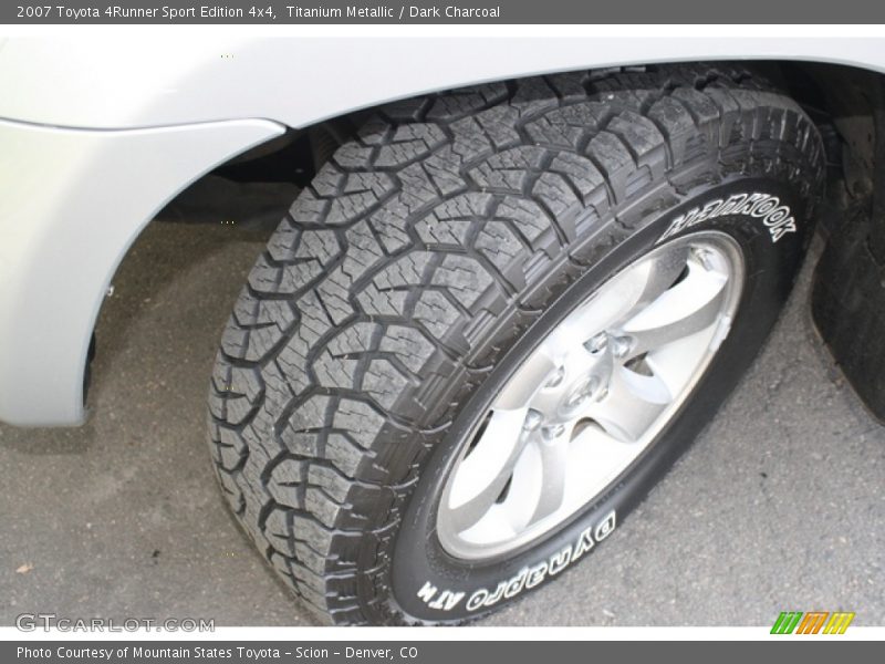Titanium Metallic / Dark Charcoal 2007 Toyota 4Runner Sport Edition 4x4