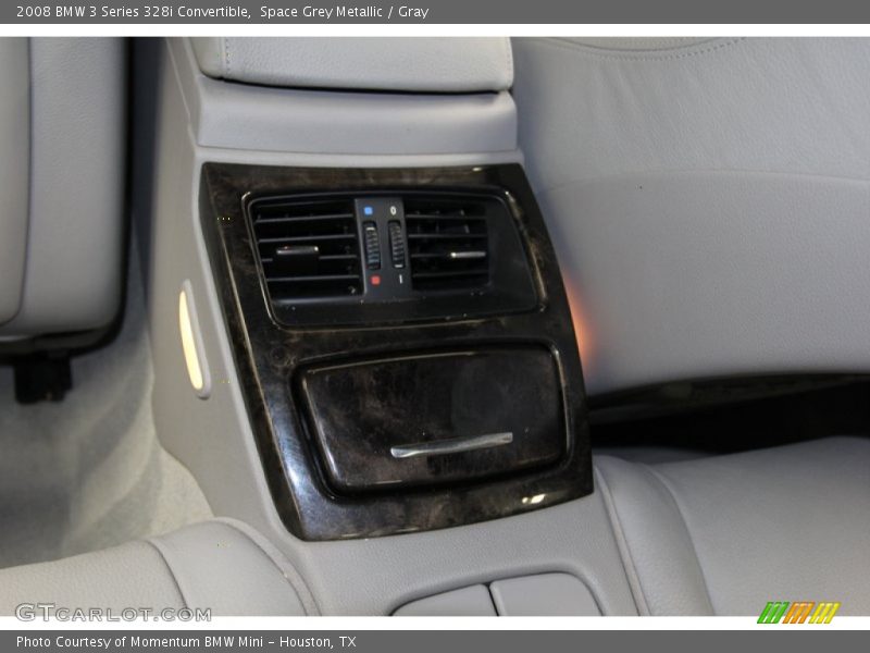 Space Grey Metallic / Gray 2008 BMW 3 Series 328i Convertible
