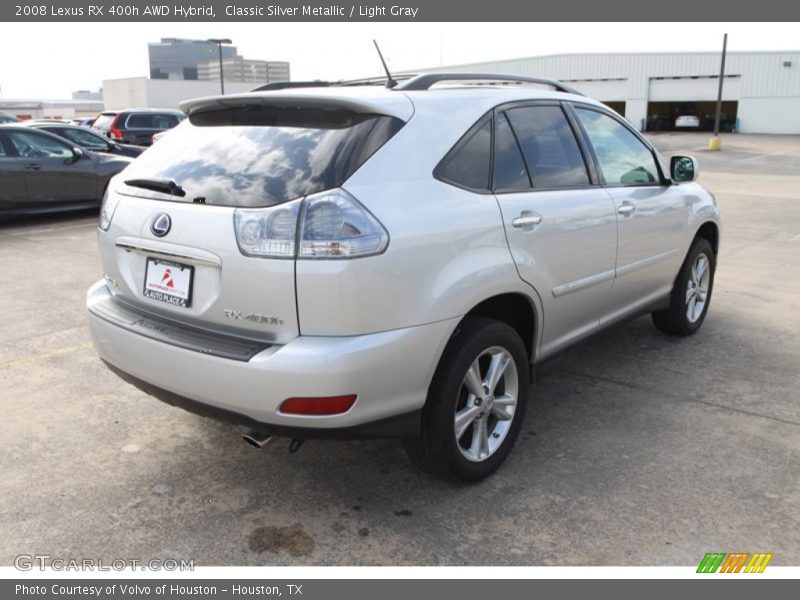Classic Silver Metallic / Light Gray 2008 Lexus RX 400h AWD Hybrid