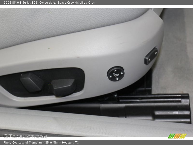 Space Grey Metallic / Gray 2008 BMW 3 Series 328i Convertible