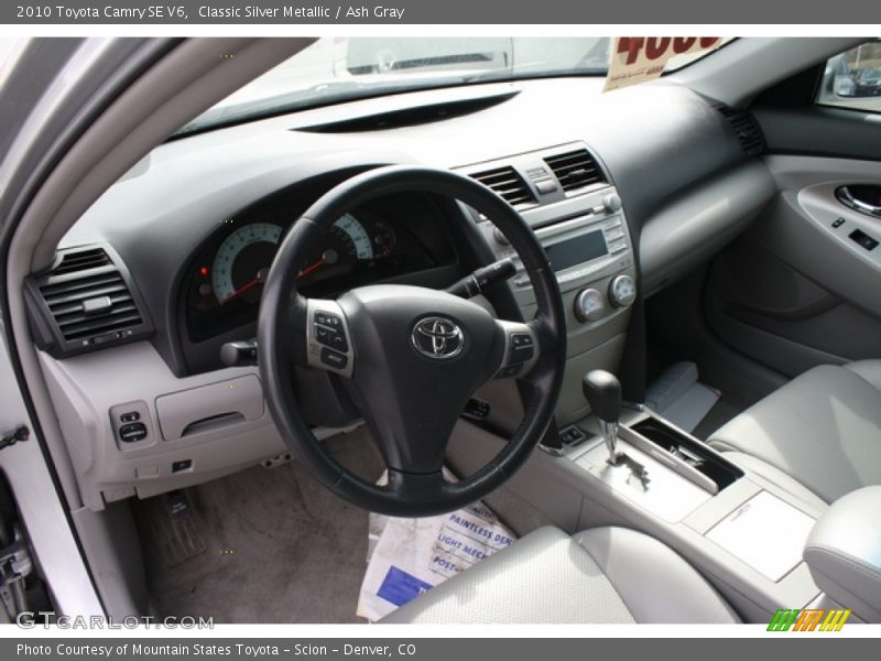Classic Silver Metallic / Ash Gray 2010 Toyota Camry SE V6