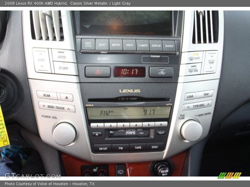 Classic Silver Metallic / Light Gray 2008 Lexus RX 400h AWD Hybrid