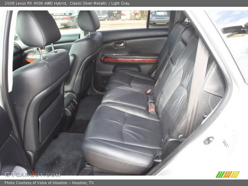 Rear Seat of 2008 RX 400h AWD Hybrid