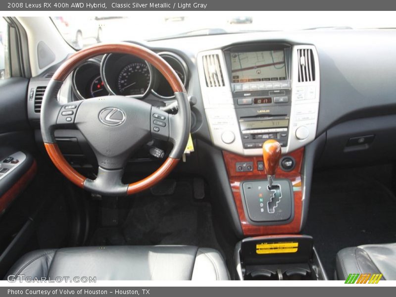 Classic Silver Metallic / Light Gray 2008 Lexus RX 400h AWD Hybrid