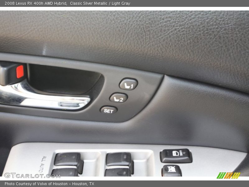 Classic Silver Metallic / Light Gray 2008 Lexus RX 400h AWD Hybrid
