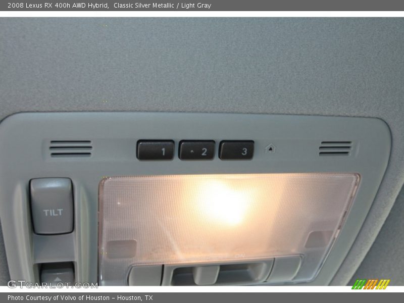 Classic Silver Metallic / Light Gray 2008 Lexus RX 400h AWD Hybrid