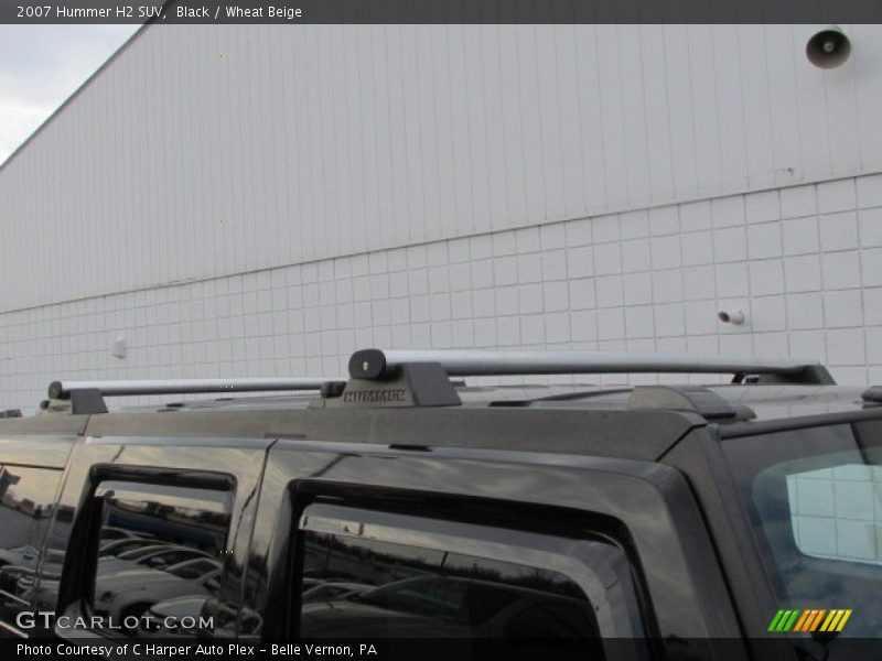 Black / Wheat Beige 2007 Hummer H2 SUV