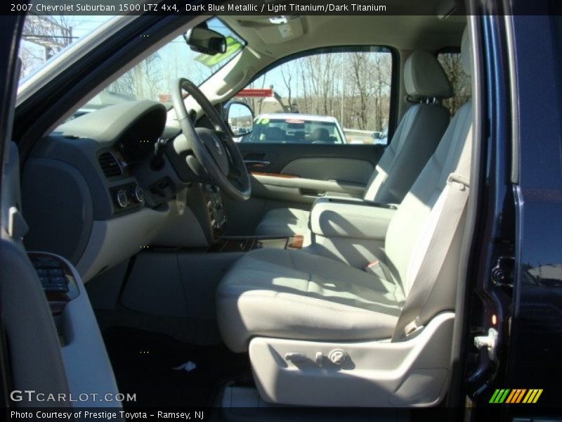 Dark Blue Metallic / Light Titanium/Dark Titanium 2007 Chevrolet Suburban 1500 LTZ 4x4