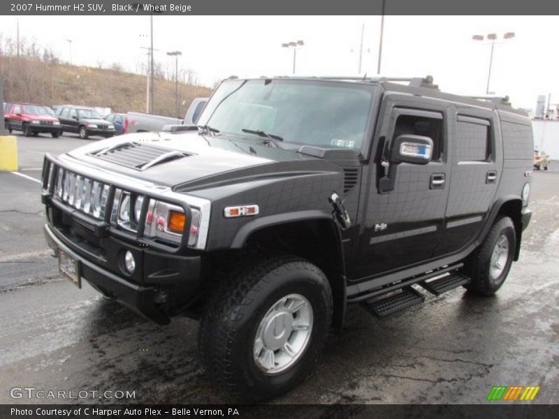 Black / Wheat Beige 2007 Hummer H2 SUV