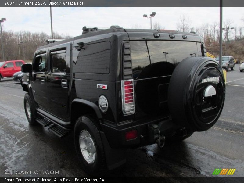 Black / Wheat Beige 2007 Hummer H2 SUV