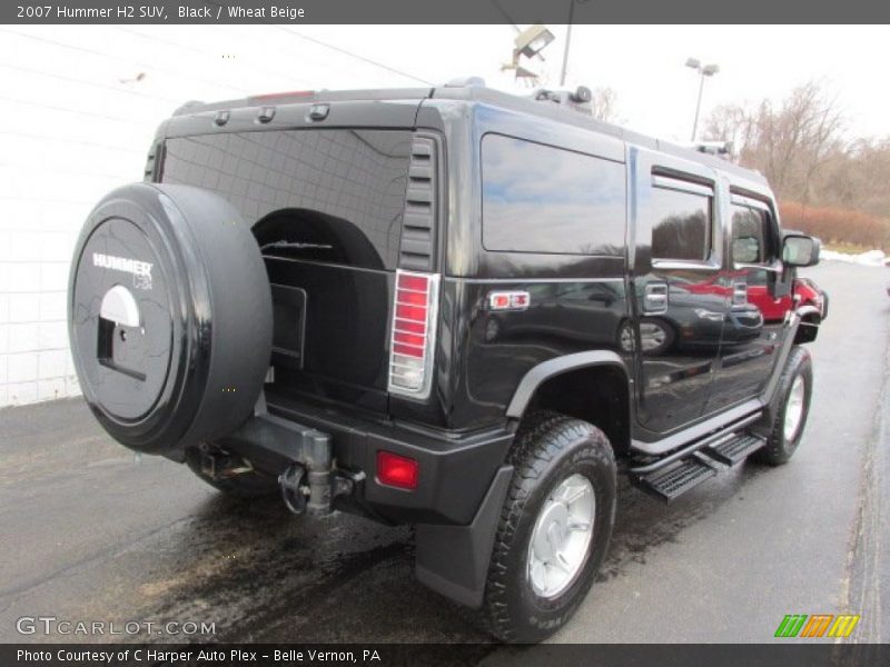 Black / Wheat Beige 2007 Hummer H2 SUV