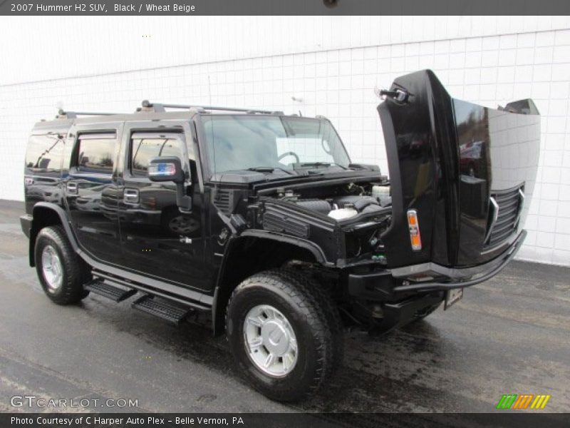Black / Wheat Beige 2007 Hummer H2 SUV