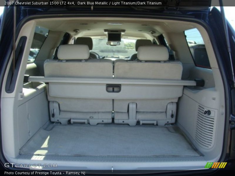 Dark Blue Metallic / Light Titanium/Dark Titanium 2007 Chevrolet Suburban 1500 LTZ 4x4