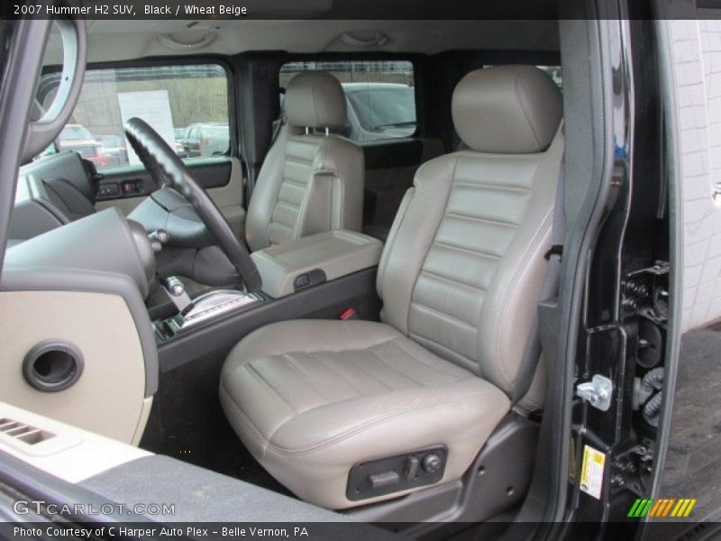  2007 H2 SUV Wheat Beige Interior