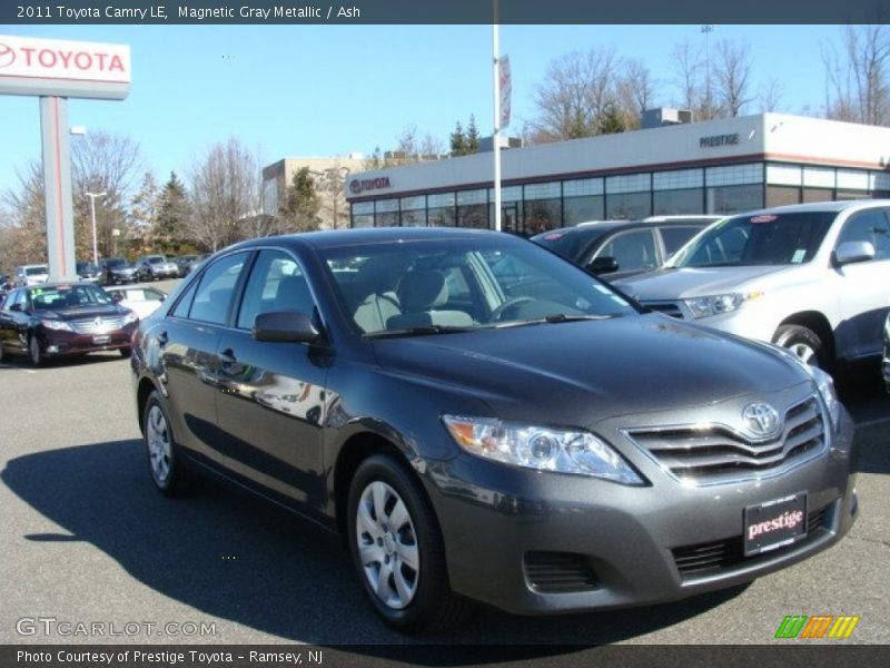Magnetic Gray Metallic / Ash 2011 Toyota Camry LE