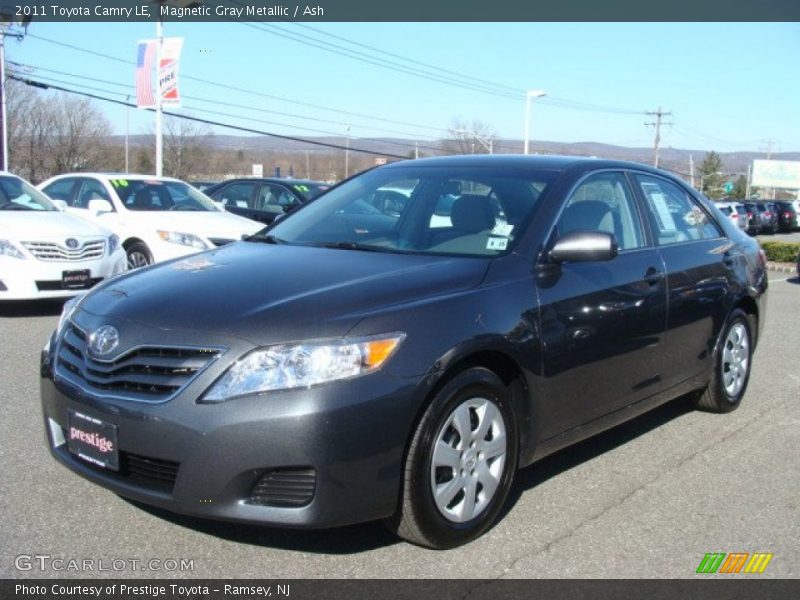 Magnetic Gray Metallic / Ash 2011 Toyota Camry LE