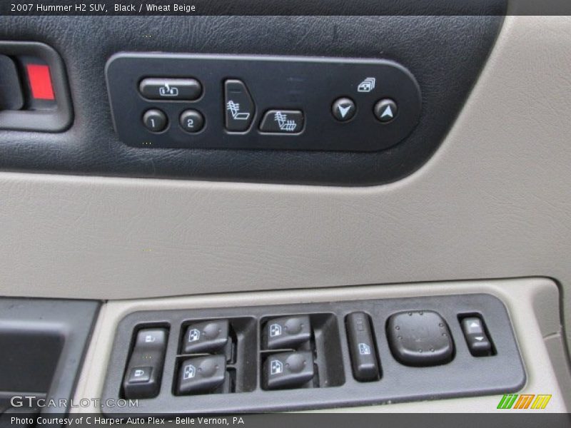 Controls of 2007 H2 SUV