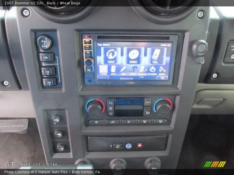 Controls of 2007 H2 SUV