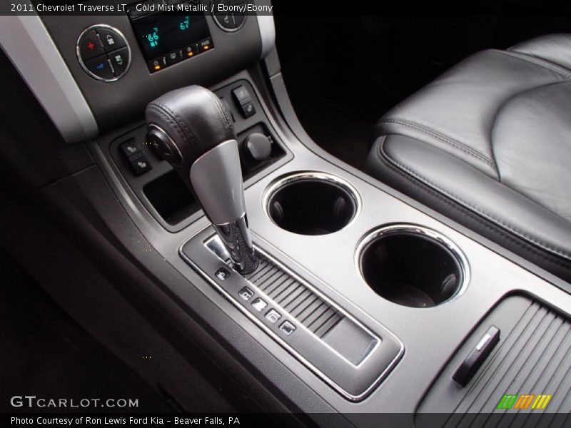 Gold Mist Metallic / Ebony/Ebony 2011 Chevrolet Traverse LT