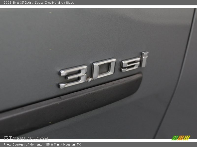 Space Grey Metallic / Black 2008 BMW X5 3.0si