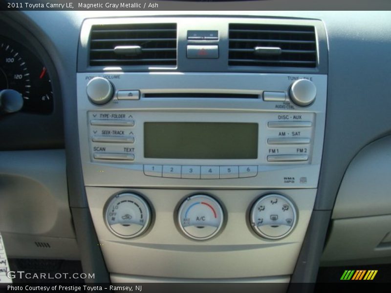 Magnetic Gray Metallic / Ash 2011 Toyota Camry LE