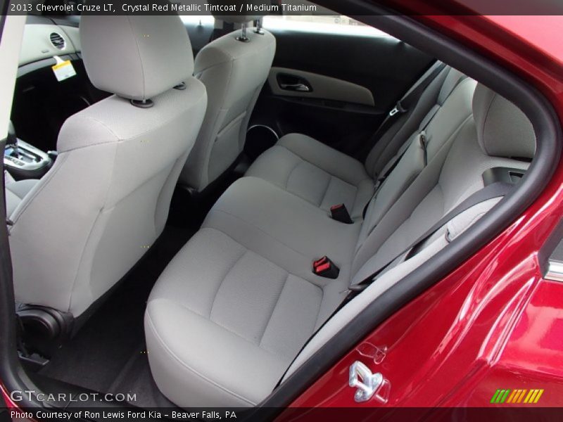 Crystal Red Metallic Tintcoat / Medium Titanium 2013 Chevrolet Cruze LT